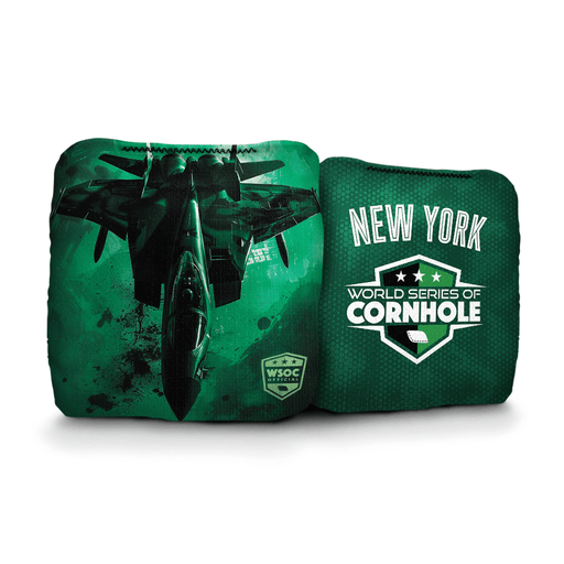 Cornhole Bags World Series of Cornhole 6-IN Professional Cornhole Bag Rapter - New York Jets