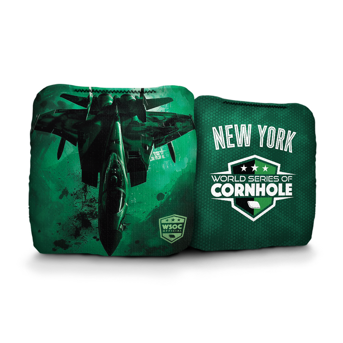 New York Jets - 6 Inch WSOC Official Pro Cornhole Bags