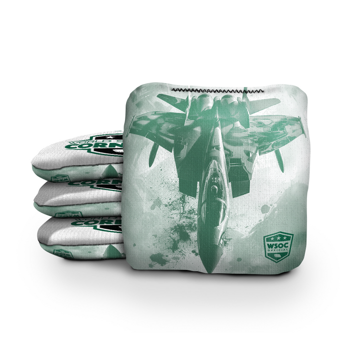 New York Jets - 6 Inch WSOC Official Pro Cornhole Bags