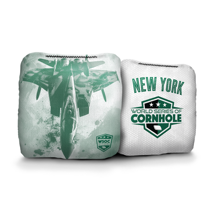 New York Jets - 6 Inch WSOC Official Pro Cornhole Bags