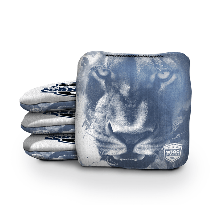 Cornhole Bags White World Series of Cornhole 6-IN Professional Cornhole Bag Rapter - Penn State Nittany Lions