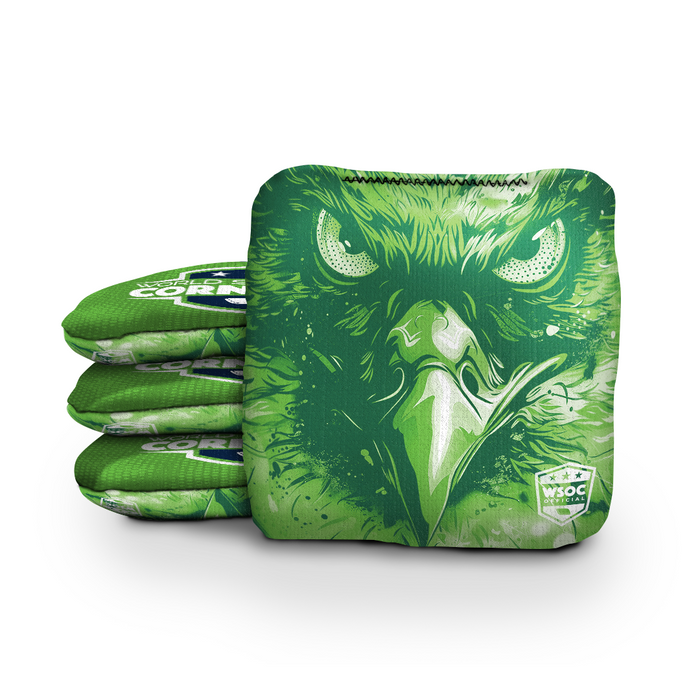 Seattle Seahawks - 6 Inch WSOC Official Pro Cornhole Bags