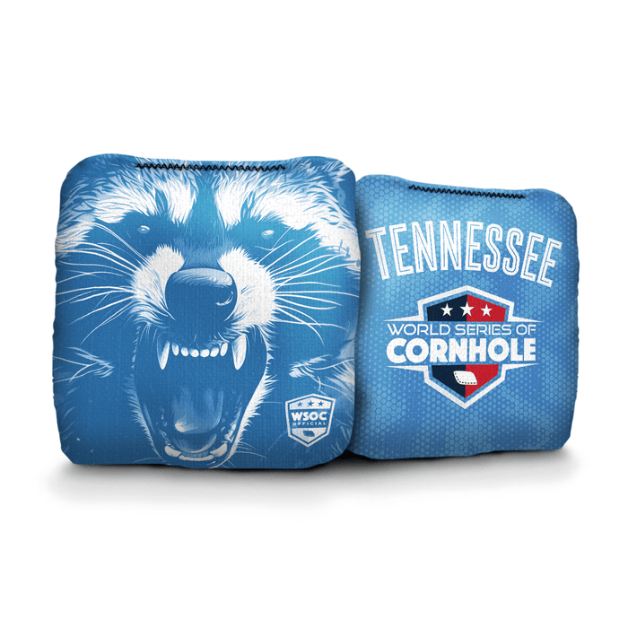 Cornhole Bags World Series of Cornhole Official 6-IN Professional Cornhole Bag Rapter - Tennessee Titans