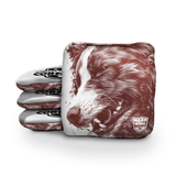 Cornhole Bags World Series of Cornhole Official 6-IN Professional Cornhole Bag Rapter - Texas A&M Aggies