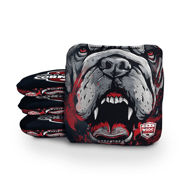 Cornhole Bags World Series of Cornhole 6-IN Professional Cornhole Bag Rapter - Georgia Bulldogs