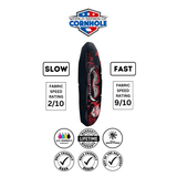 Cornhole Bags World Series of Cornhole 6-IN Professional Cornhole Bag Rapter - Georgia Bulldogs