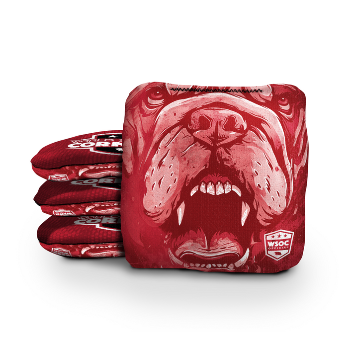 Georgia Bulldogs - 6 Inch WSOC Official Pro Cornhole Bags