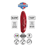 Cornhole Bags World Series of Cornhole 6-IN Professional Cornhole Bag Rapter - Georgia Bulldogs