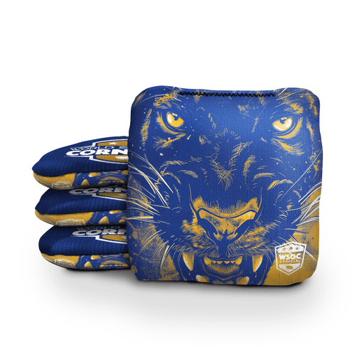 Cornhole Bags World Series of Cornhole 6-IN Professional Cornhole Bag Rapter - Pitt Panthers