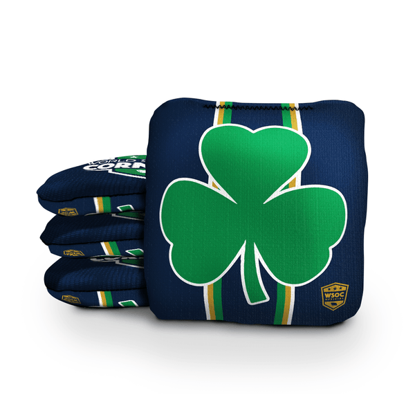 Cornhole Bags World Series of Cornhole Official 6-IN Professional Cornhole Bag Rapter - Notre Dame Fighting Irish