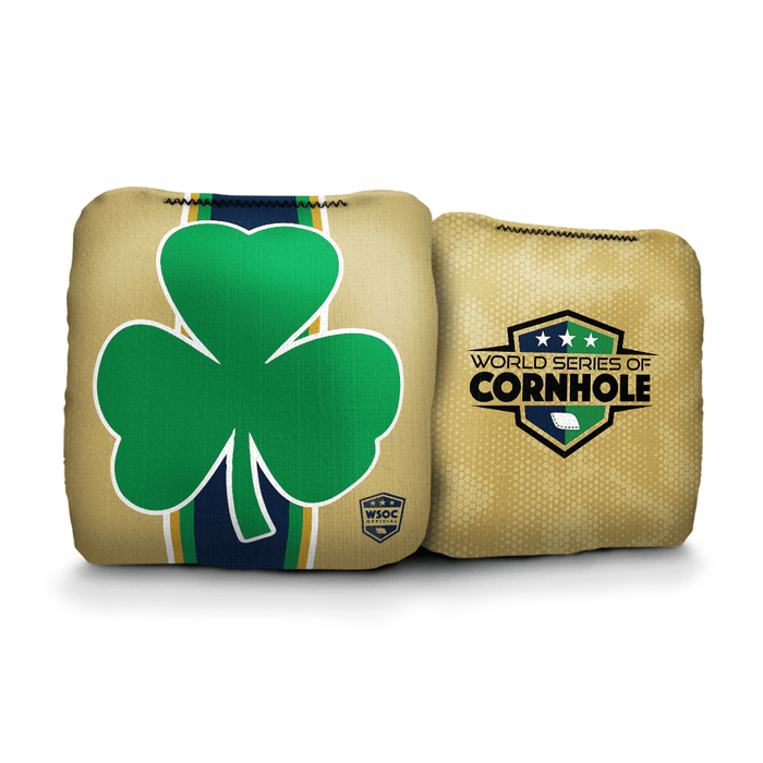 Cornhole Bags World Series of Cornhole Official 6-IN Professional Cornhole Bag Rapter - Notre Dame Fighting Irish