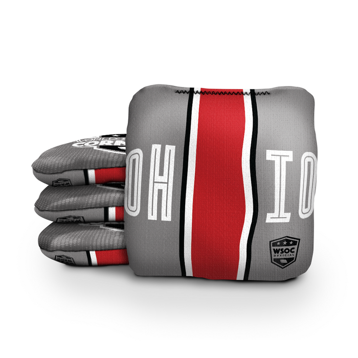 Ohio State Buckeyes - 6 Inch WSOC Official Pro Cornhole Bags