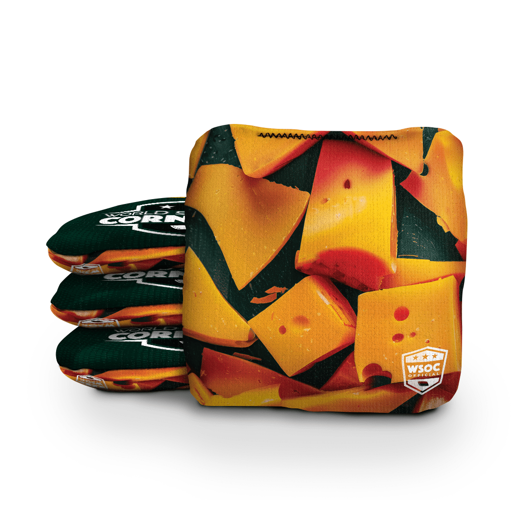 Cornhole Bags World Series of Cornhole 6-IN Professional Cornhole Bag Rapter - Green Bay