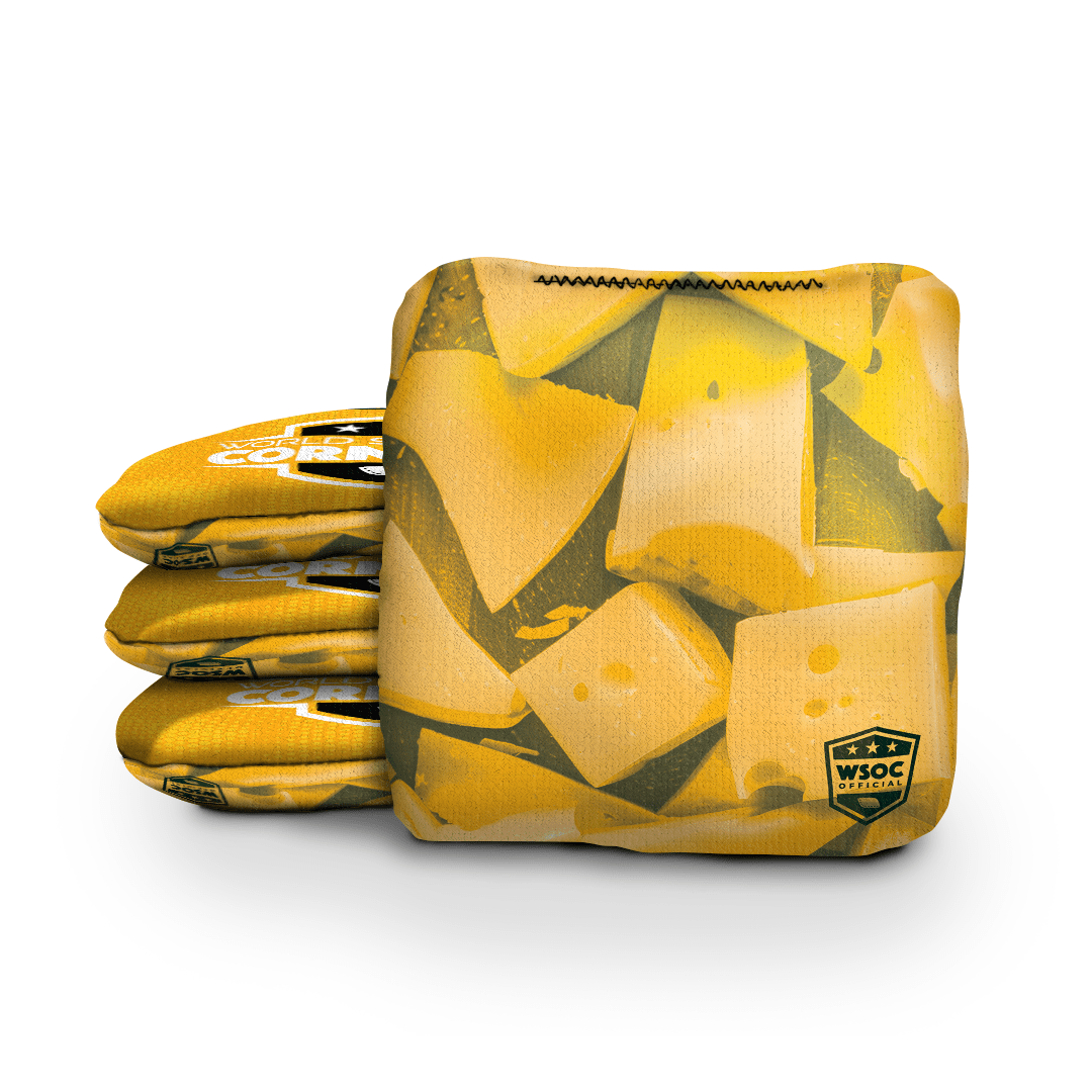 Cornhole Bags World Series of Cornhole 6-IN Professional Cornhole Bag Rapter - Green Bay