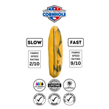 Cornhole Bags World Series of Cornhole 6-IN Professional Cornhole Bag Rapter - Green Bay