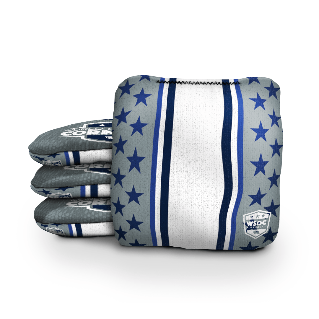 Cornhole Bags World Series of Cornhole 6-IN Professional Cornhole Bag Rapter - Dallas