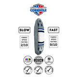 Cornhole Bags World Series of Cornhole 6-IN Professional Cornhole Bag Rapter - Dallas