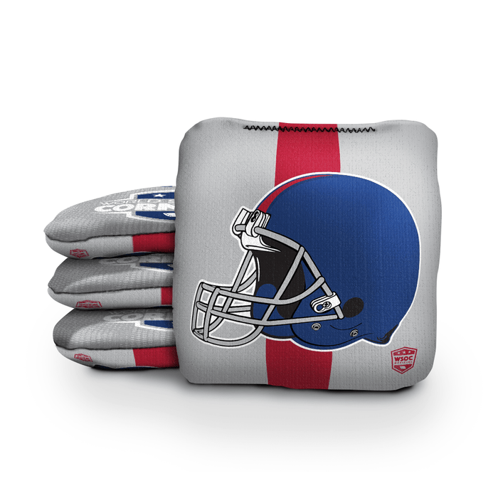 Cornhole Bags World Series of Cornhole 6-IN Professional Cornhole Bag Rapter - New York Giants