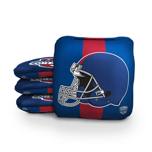 Cornhole Bags World Series of Cornhole 6-IN Professional Cornhole Bag Rapter - New York Giants