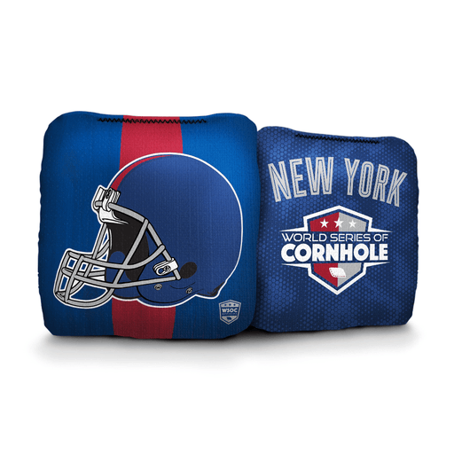 Cornhole Bags World Series of Cornhole 6-IN Professional Cornhole Bag Rapter - New York Giants