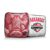 Arkansas Razorbacks - 6 Inch WSOC Official Pro Cornhole Bags