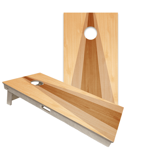 Cornhole Boards World Series of Cornhole Official 2' x 4' Professional Cornhole Board Runway 2402P - Wood Triangle