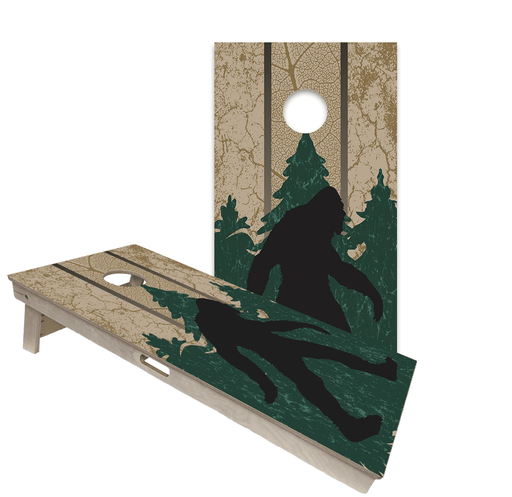 Cornhole Boards World Series of Cornhole Official 2' x 4' Professional Cornhole Board Runway 2402P - Wilderness Sasquatch