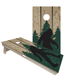Cornhole Boards World Series of Cornhole Official 2' x 4' Professional Cornhole Board Runway 2402P - Wilderness Sasquatch