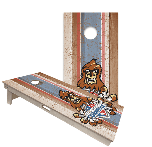 Cornhole Bags World Series of Cornhole Official 2' x 4' Professional Cornhole Board Runway 2402P - Animated Sasquatch