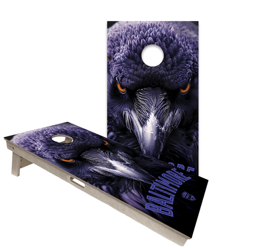 Cornhole Boards World Series of Cornhole Official 2' x 4' Professional Cornhole Board Runway 2402P - Baltimore Ravens