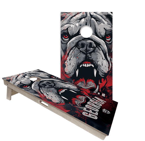 Cornhole Boards World Series of Cornhole Official 2' x 4' Professional Cornhole Board Runway 2402P - Georgia Bulldogs