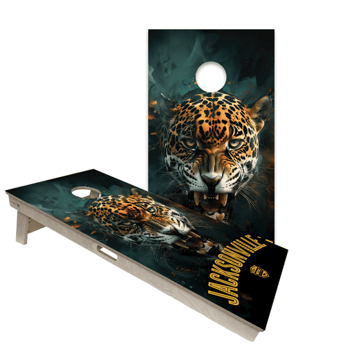 Cornhole Boards World Series of Cornhole Official 2' x 4' Professional Cornhole Board Runway 2402P - Jacksonville Jaguars