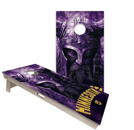 Cornhole Boards World Series of Cornhole Official 2' x 4' Professional Cornhole Board Runway 2402P - Minnesota Vikings