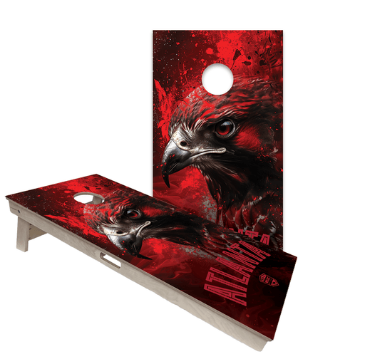 Cornhole Boards World Series of Cornhole Official 2' x 4' Professional Cornhole Board Runway 2402P - Atlanta Falcons