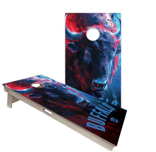 Cornhole Boards World Series of Cornhole Official 2' x 4' Professional Cornhole Board Runway 2402P - Buffalo Bills
