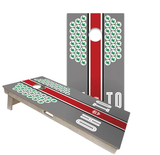Cornhole Boards World Series of Cornhole Official 2' x 4' Professional Cornhole Board Runway 2402P - Ohio State Buckeyes