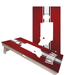 Cornhole Boards World Series of Cornhole Official 2' x 4' Professional Cornhole Board Runway 2402P - Indiana Hoosiers