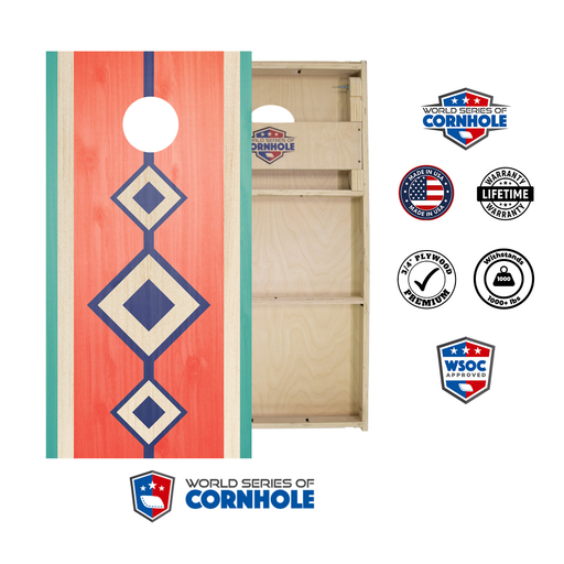 Professional 2x4 Boards - Runway World Series of Cornhole Official 2' x 4' Professional Cornhole Board Runway 2402P - Hunter Surf Board