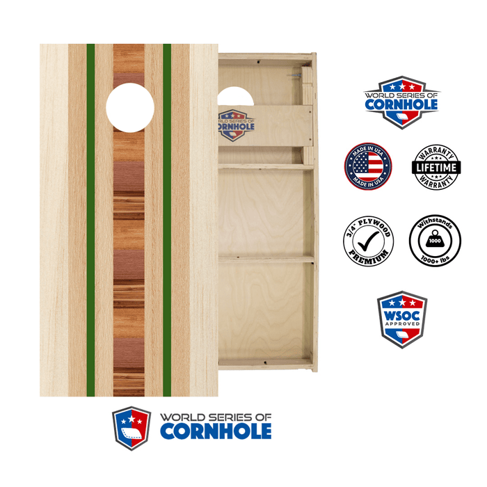 World Series of Cornhole Official 2' x 4' Professional Cornhole Board Runway 2402P - Surf Board