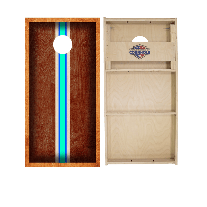 Cornhole Boards World Series of Cornhole Official 2' x 4' Professional Cornhole Board Runway 2402P - Riv Surf Board