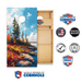 Cornhole Boards World Series of Cornhole Official 2' x 4' Professional Cornhole Board Runway 2402P - Acadia National Park