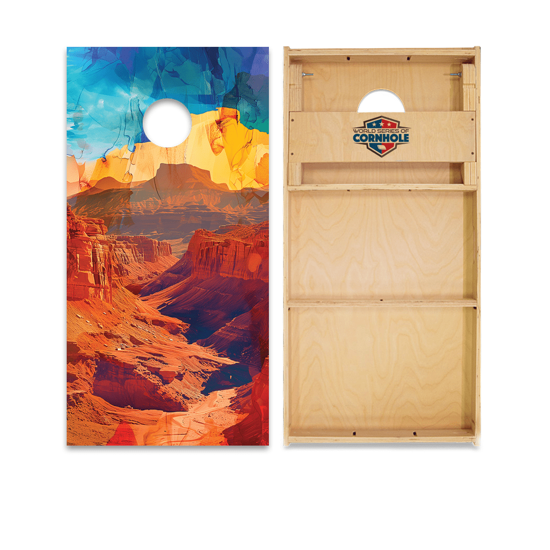 Cornhole Boards World Series of Cornhole Official 2' x 4' Professional Cornhole Board Runway 2402P - Capitol Reef National Park