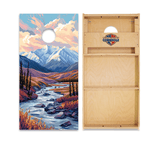 Cornhole Boards World Series of Cornhole Official 2' x 4' Professional Cornhole Board Runway 2402P - Denali National Park