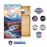 Cornhole Boards World Series of Cornhole Official 2' x 4' Professional Cornhole Board Runway 2402P - Denali National Park