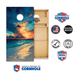 Cornhole Boards Night World Series of Cornhole Official 2' x 4' Professional Cornhole Board Runway 2402P - Gulf Shores National Park