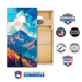 Cornhole Boards World Series of Cornhole Official 2' x 4' Professional Cornhole Board Runway 2402P - Mt. Olympus National Park