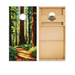 Cornhole Boards World Series of Cornhole Official 2' x 4' Professional Cornhole Board Runway 2402P - Redwood National Park