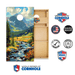 Cornhole Boards World Series of Cornhole Official 2' x 4' Professional Cornhole Board Runway 2402P - Rocky Mountain National Park