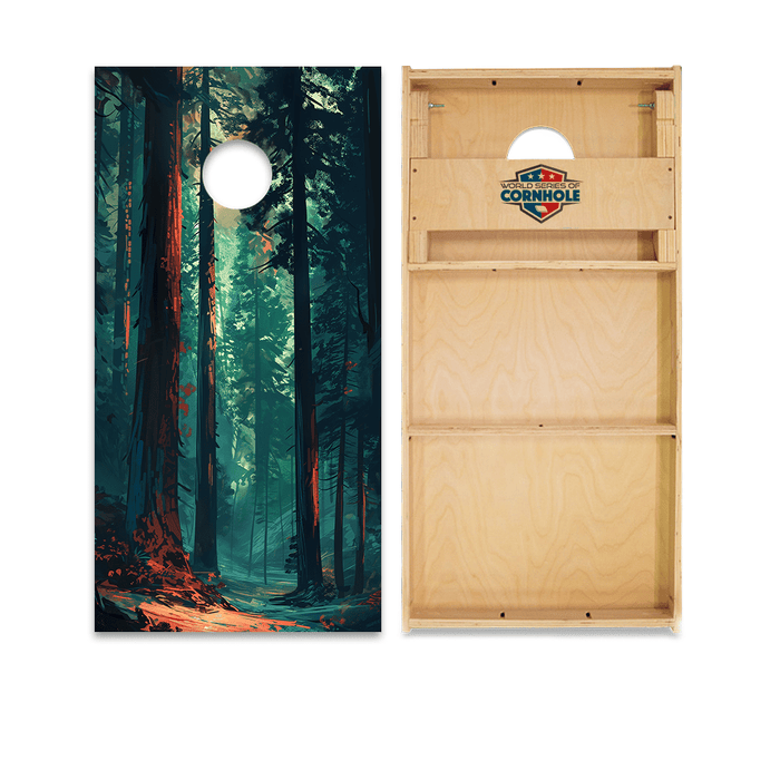 Cornhole Boards World Series of Cornhole Official 2' x 4' Professional Cornhole Board Runway 2402P - Sequoia National Park