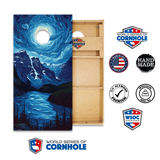 Cornhole Boards Day World Series of Cornhole Official 2' x 4' Professional Cornhole Board Runway 2402P - Glacier National Park